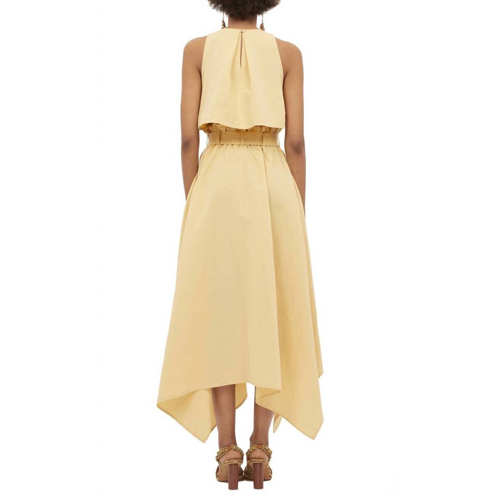 NEW ULLA JOHNSON farah dress in dune - Picture 3 of 5